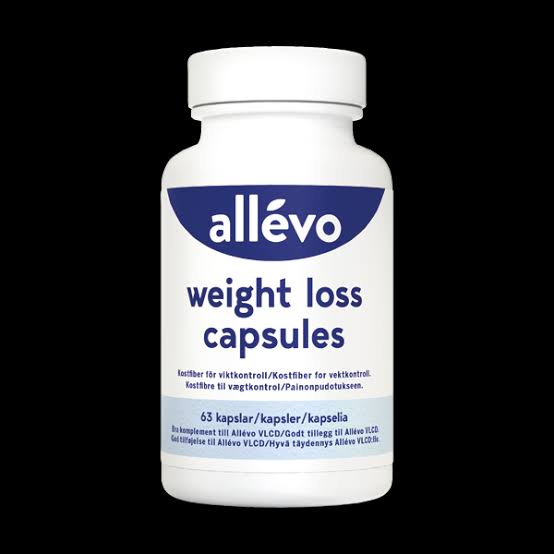 Allévo Weight Loss Capsules bottle with 63 capsules